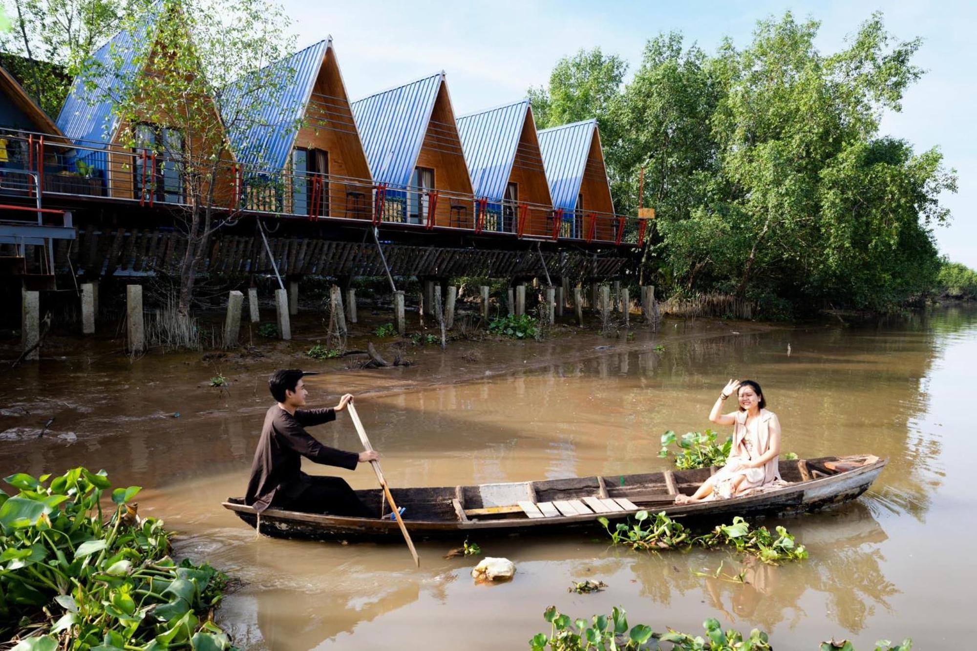 Con Phung Resort Mekong - Nature Escape With Free Boat Shuttle & Fishing Ben Tre Exterior photo